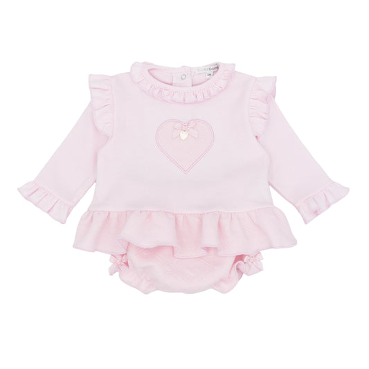 Blues Baby Maribo Pink Heart Knicker Set 3180