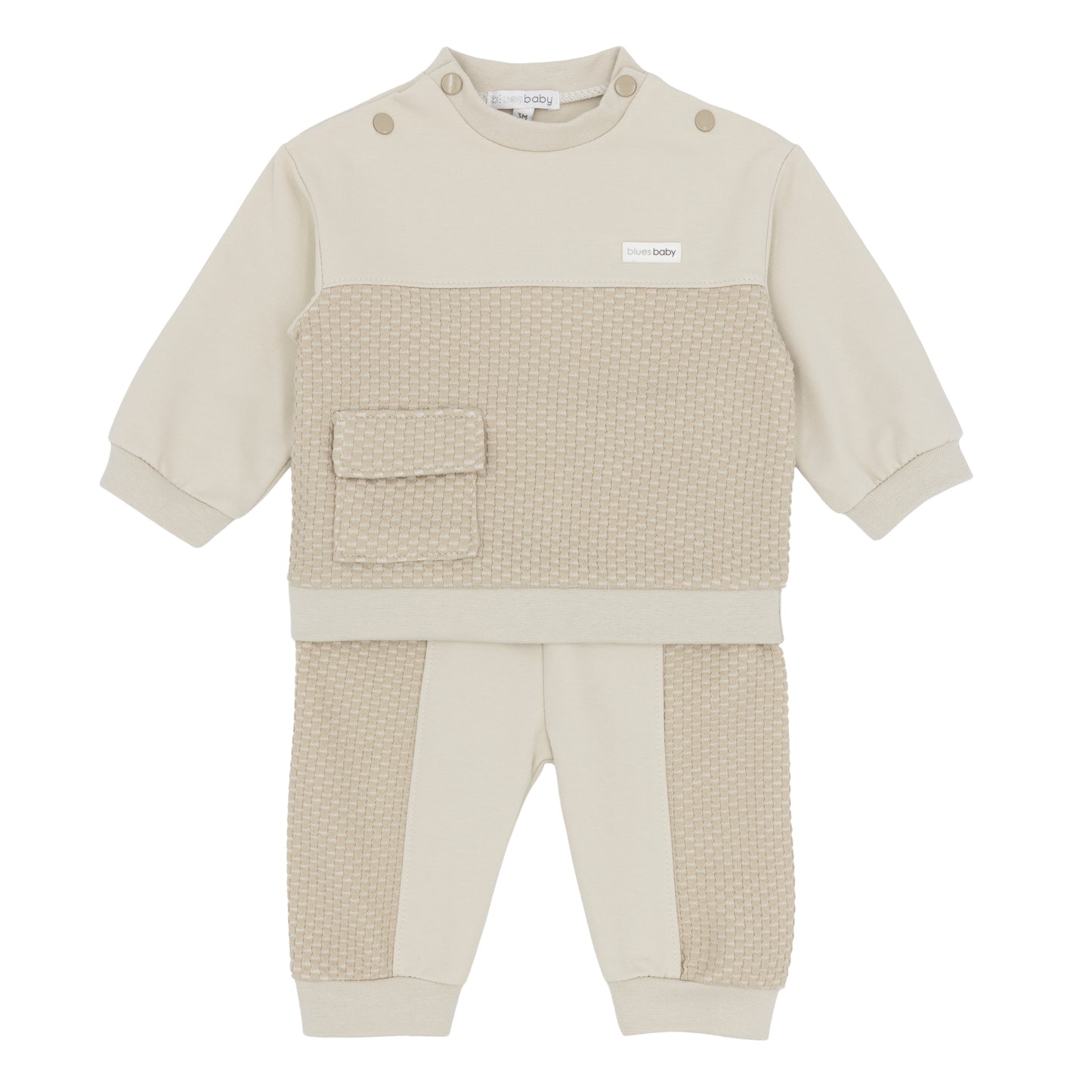 Blues Baby Oslo Beige Pocket Tracksuit 3224