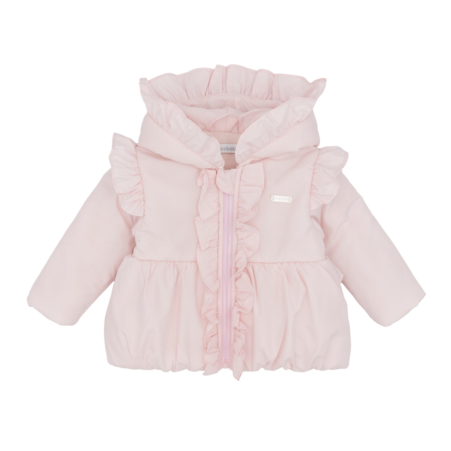 Blues Baby Ostra Pink Ruffle Coat 3252