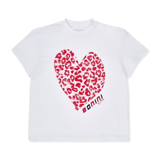 Bonini by A*Dee Dynamic White Oversized Top