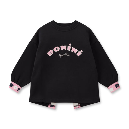 Bonini Groove Black Sweatshirt