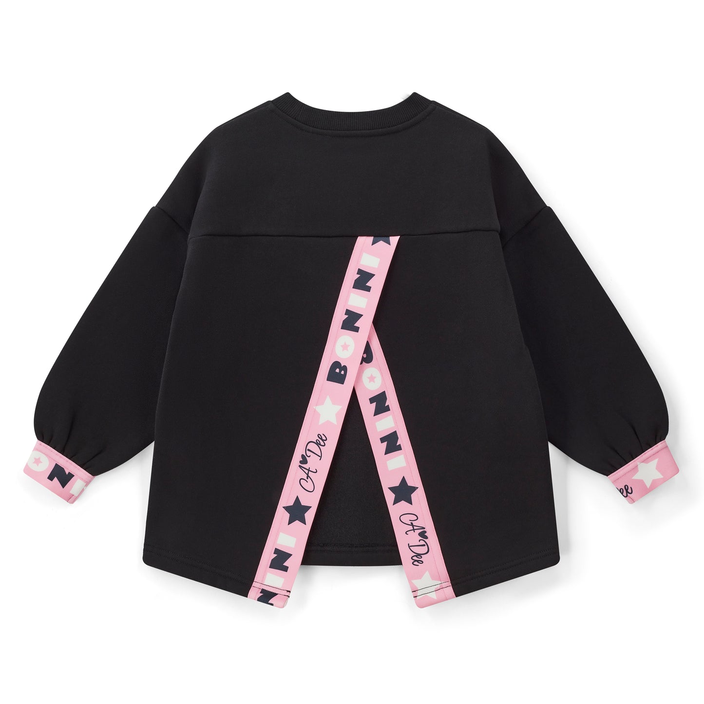 Bonini Groove Black Sweatshirt