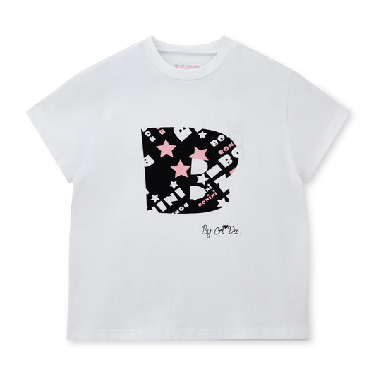 Bonini Dynamic White Oversized T-Shirt