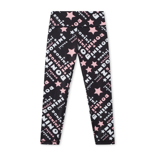 Bonini Sprint Black Leggings