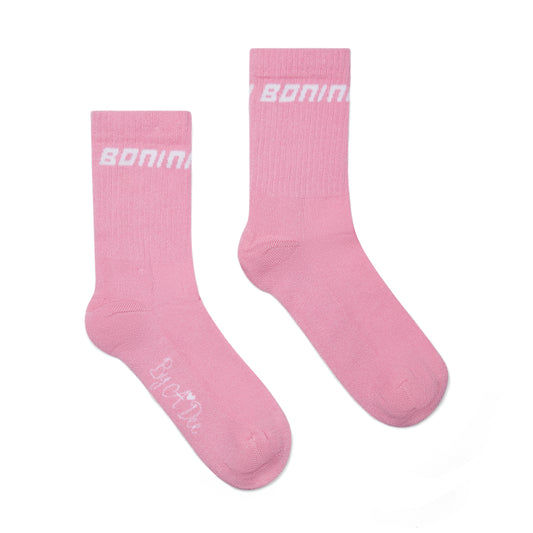Bonini Twirl Pink Sport Socks