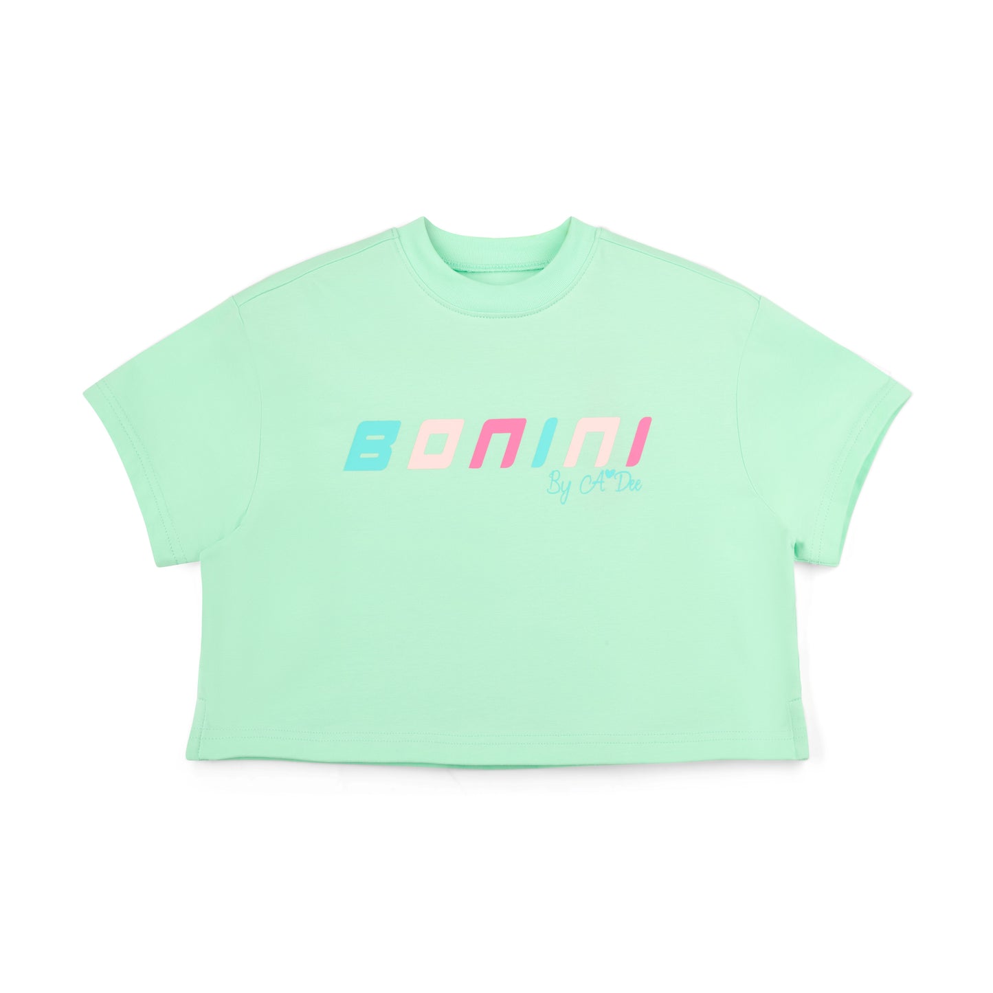 Bonini Shine Miami Mint Crop Top