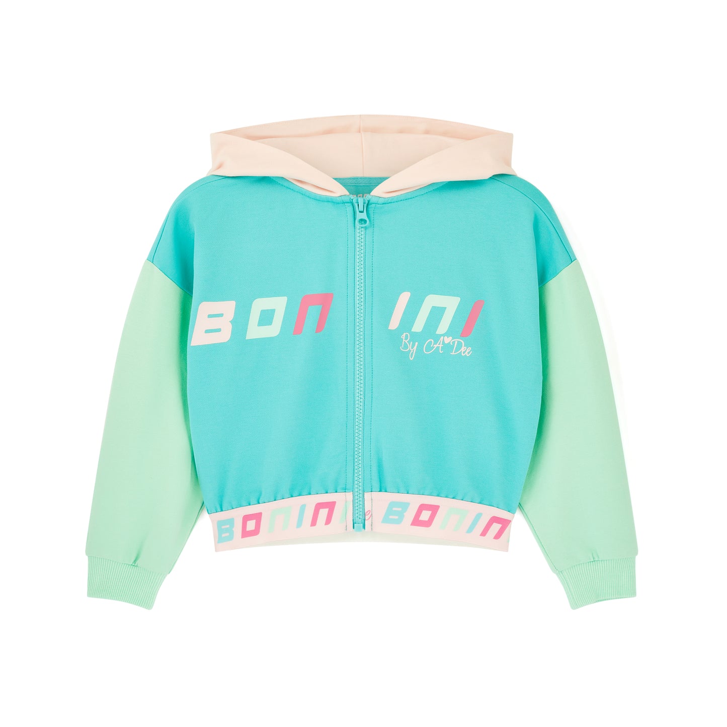 Bonini Vibe Aruba Blue Zipper Jacket