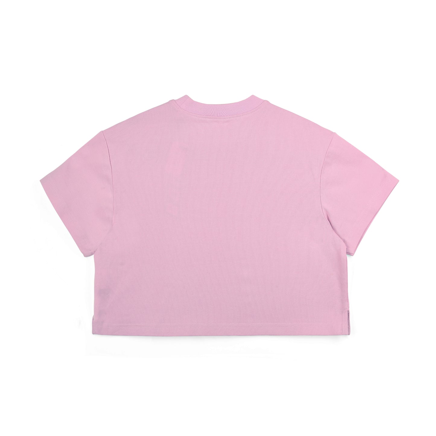 Bonini Shine Lilac Bloom Crop Top