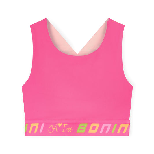 Bonini Flex Hot Pink Bralette Top