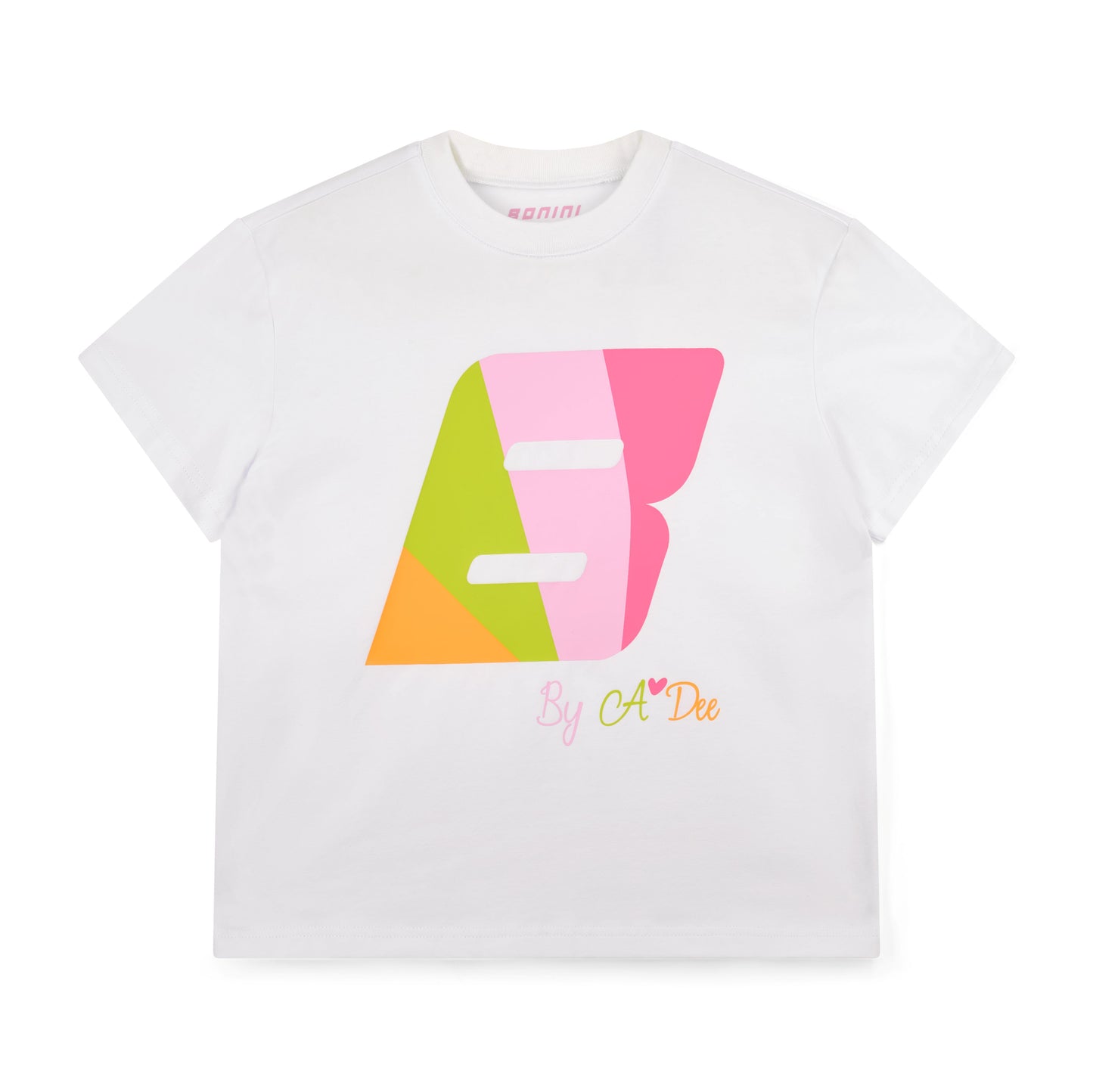 Bonini Dynamic Bright White Oversized Top
