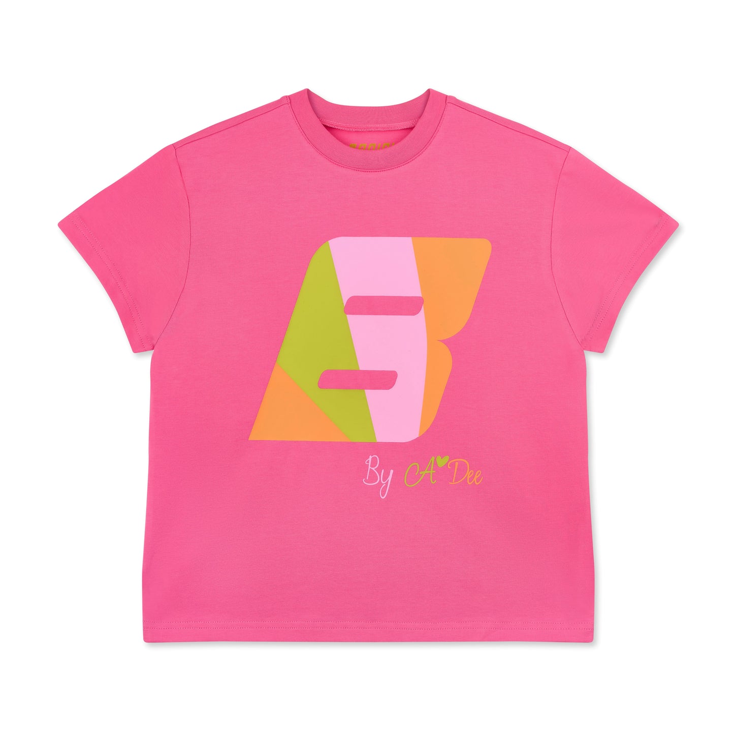 Bonini Dynamic Hot Pink Oversized Top