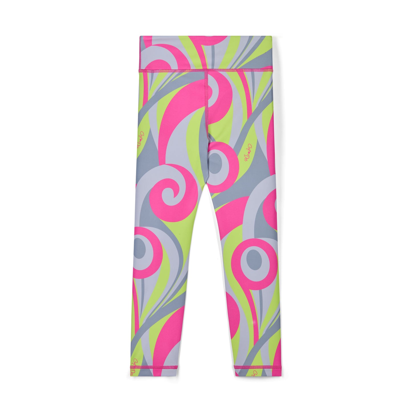 Bonini Sprint Lime Printed Leggings