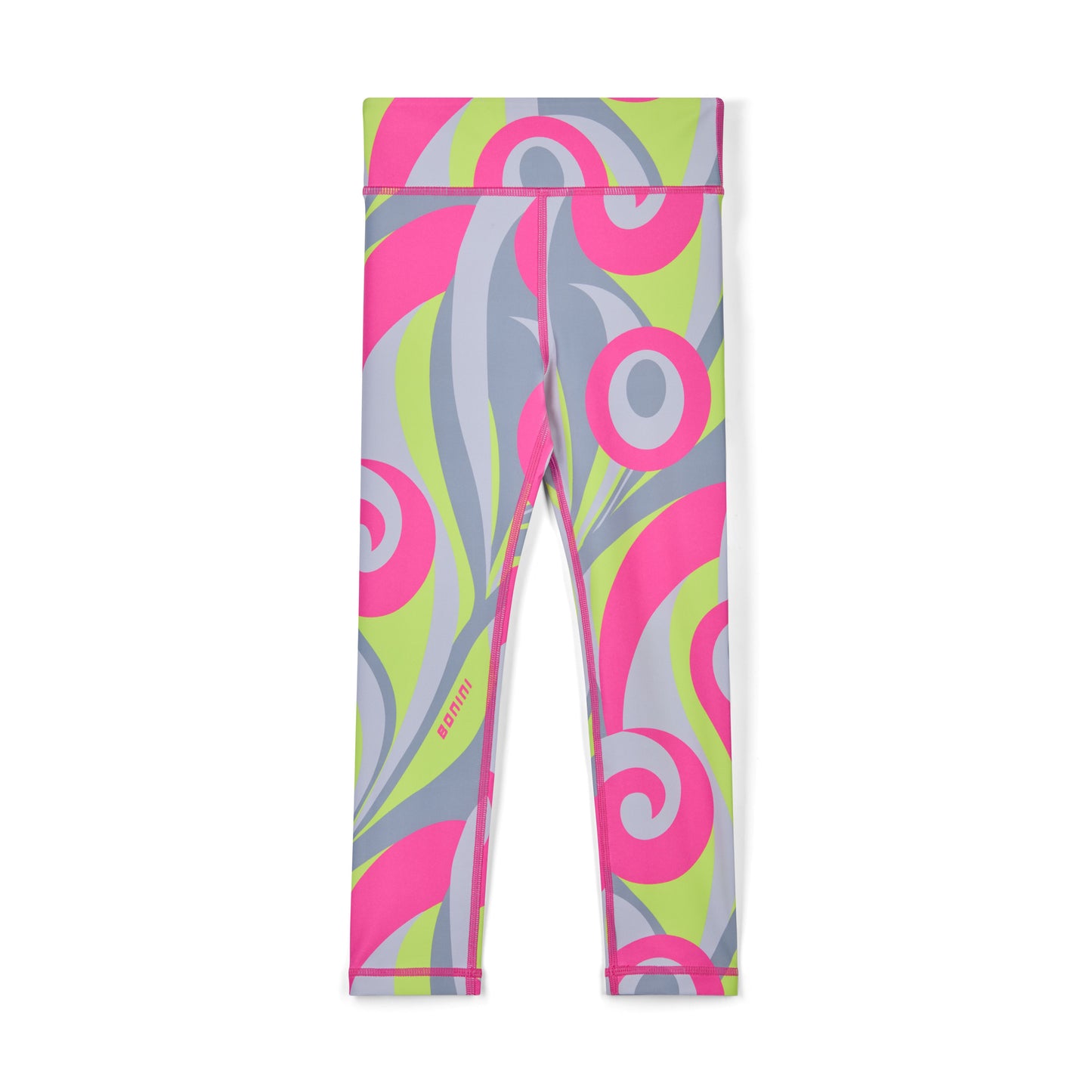 Bonini Sprint Lime Printed Leggings