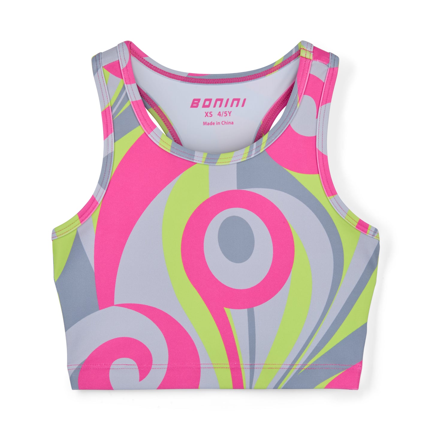 Bonini Ignite Lime Printed Bralette