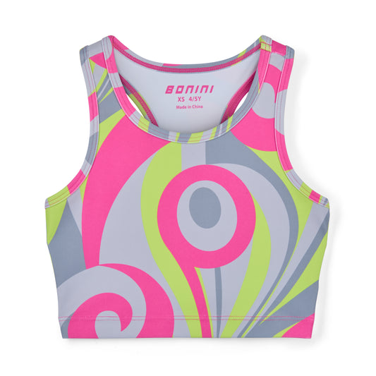 Bonini Ignite Lime Printed Bralette