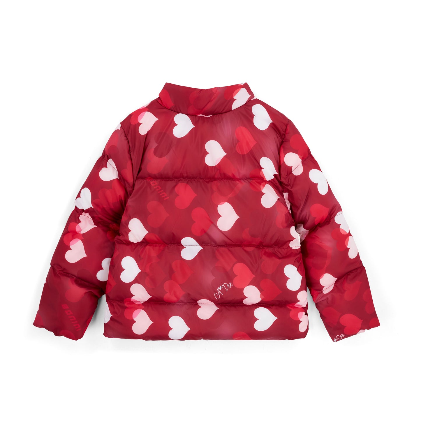 Bonini Dazzle Burgundy Heart Coat