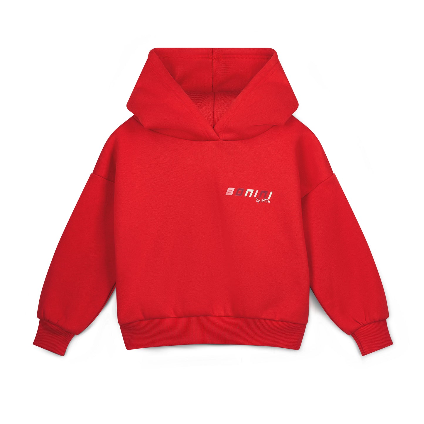 Bonini Sparkle Red Heart Hoodie