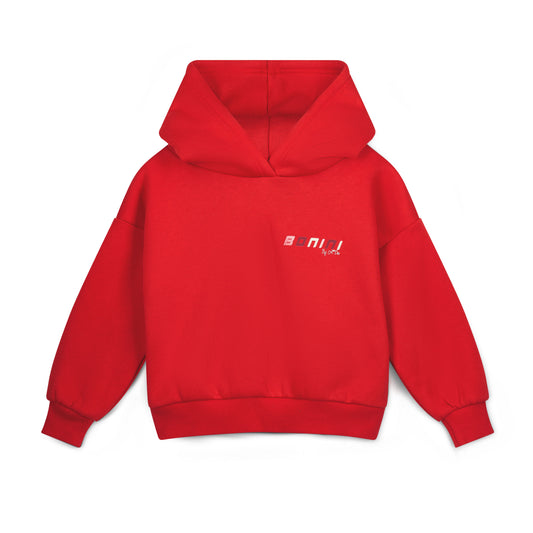 Bonini Sparkle Red Heart Hoodie