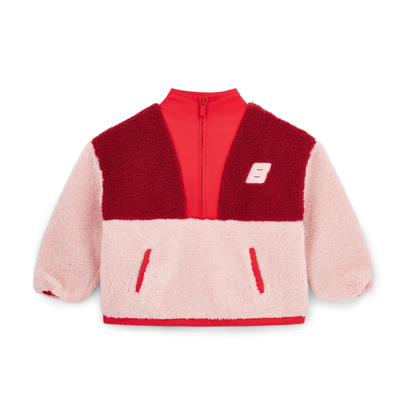 Bonini Trail Burgundy Quarter Zip Fleece