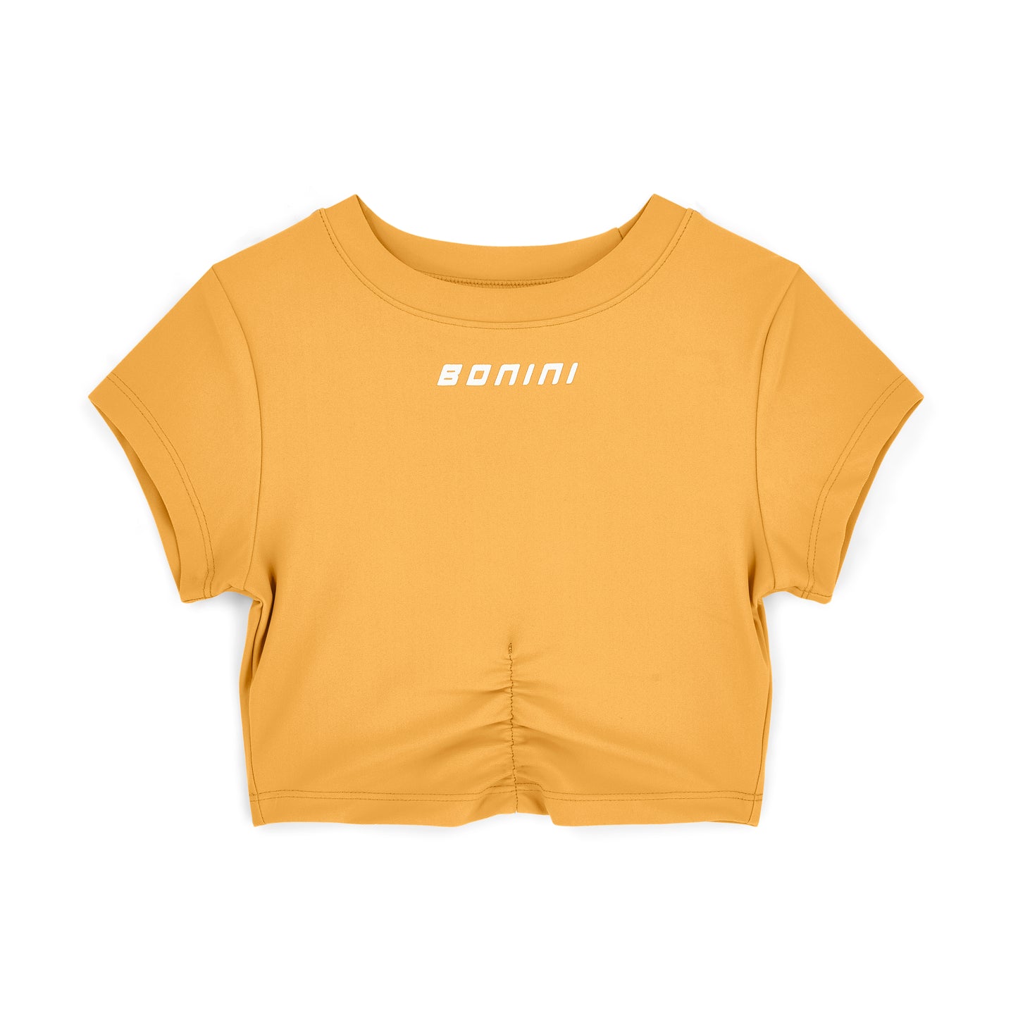 Bonini Core Bold Orange Crop Top