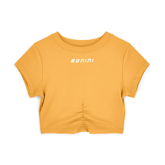 Bonini Core Bold Orange Crop Top