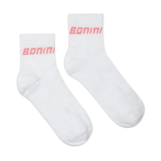 Bonini Core White/Pink Sport Socks