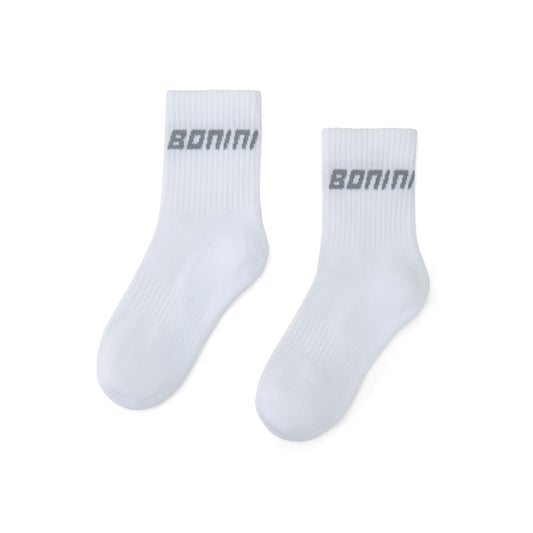 Bonini Aspire White/Grey Sport Socks