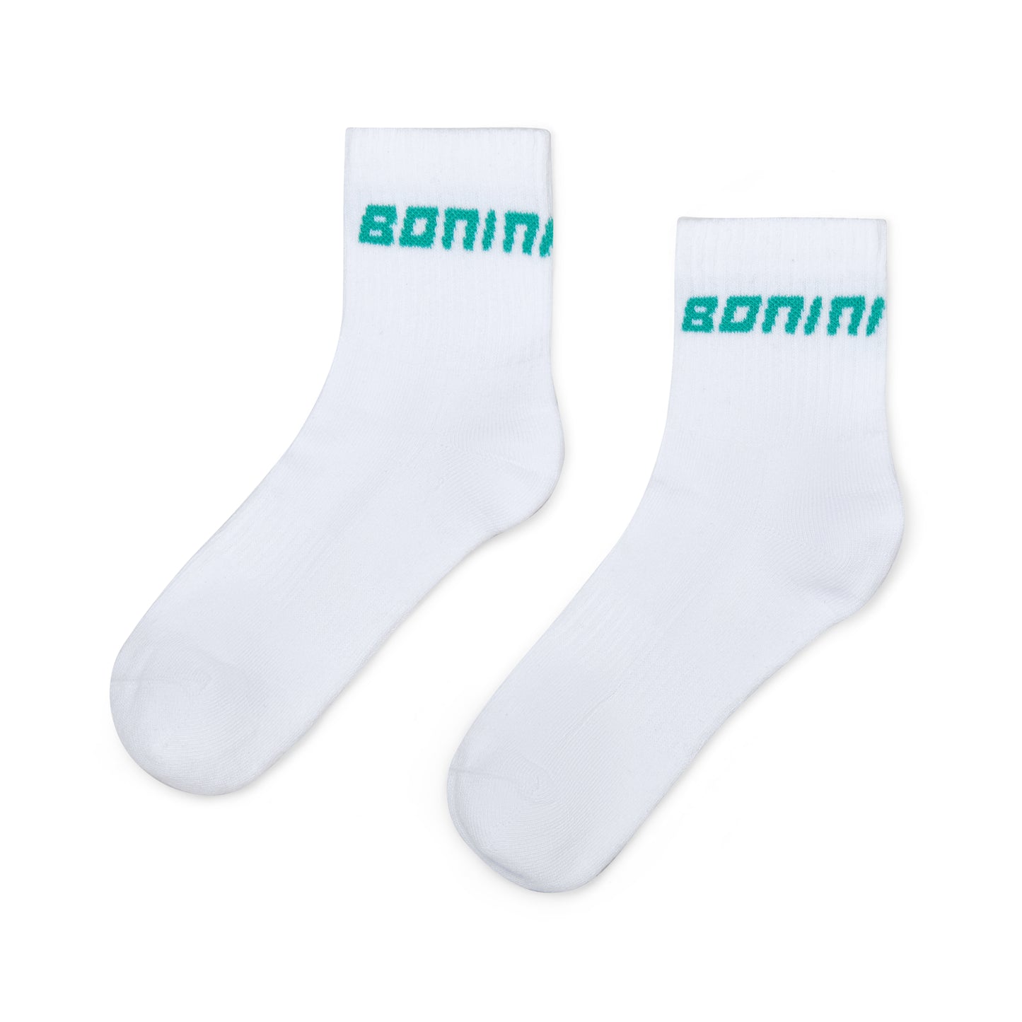 Bonini Core White/Mint Socks