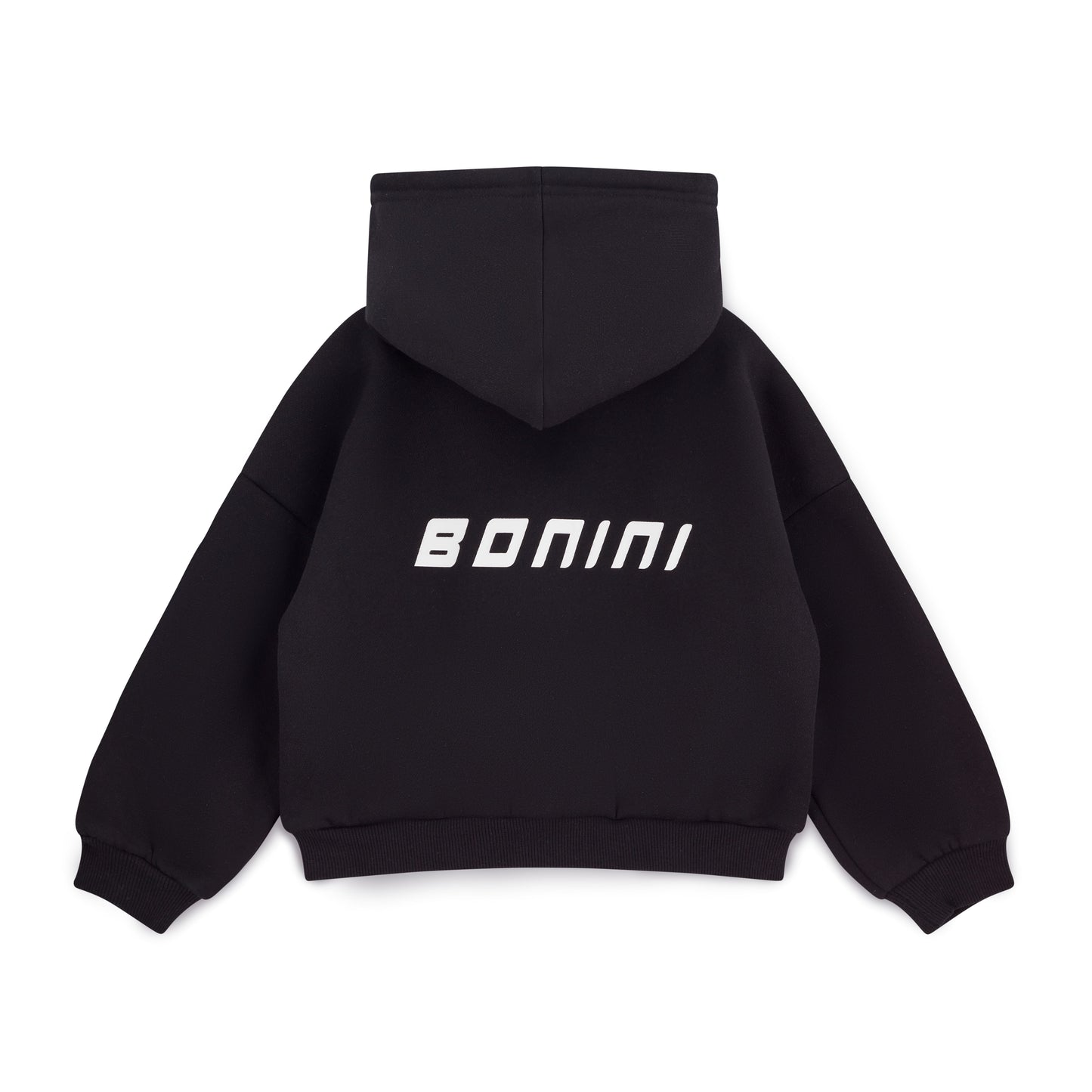 Bonini Revive Black Logo Hoodie