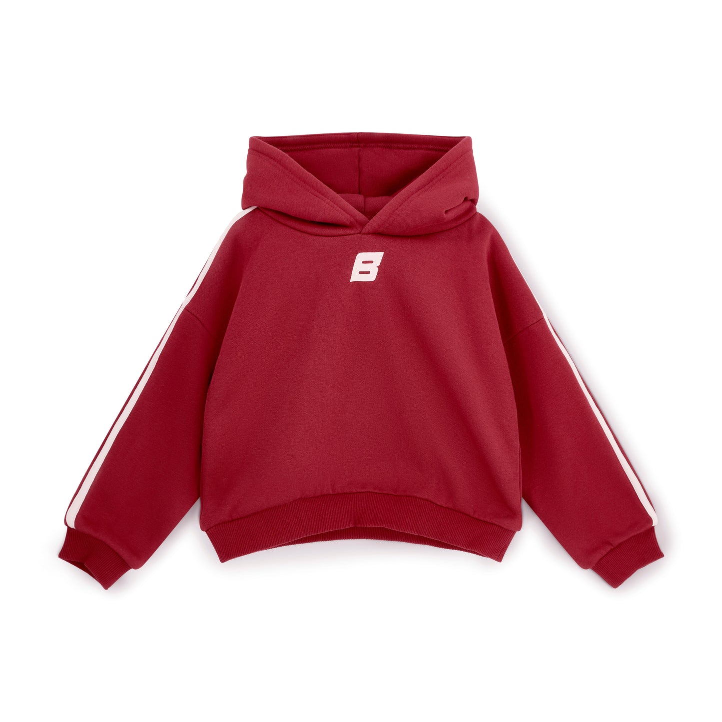 Bonini Revive Burgundy Logo Hoodie