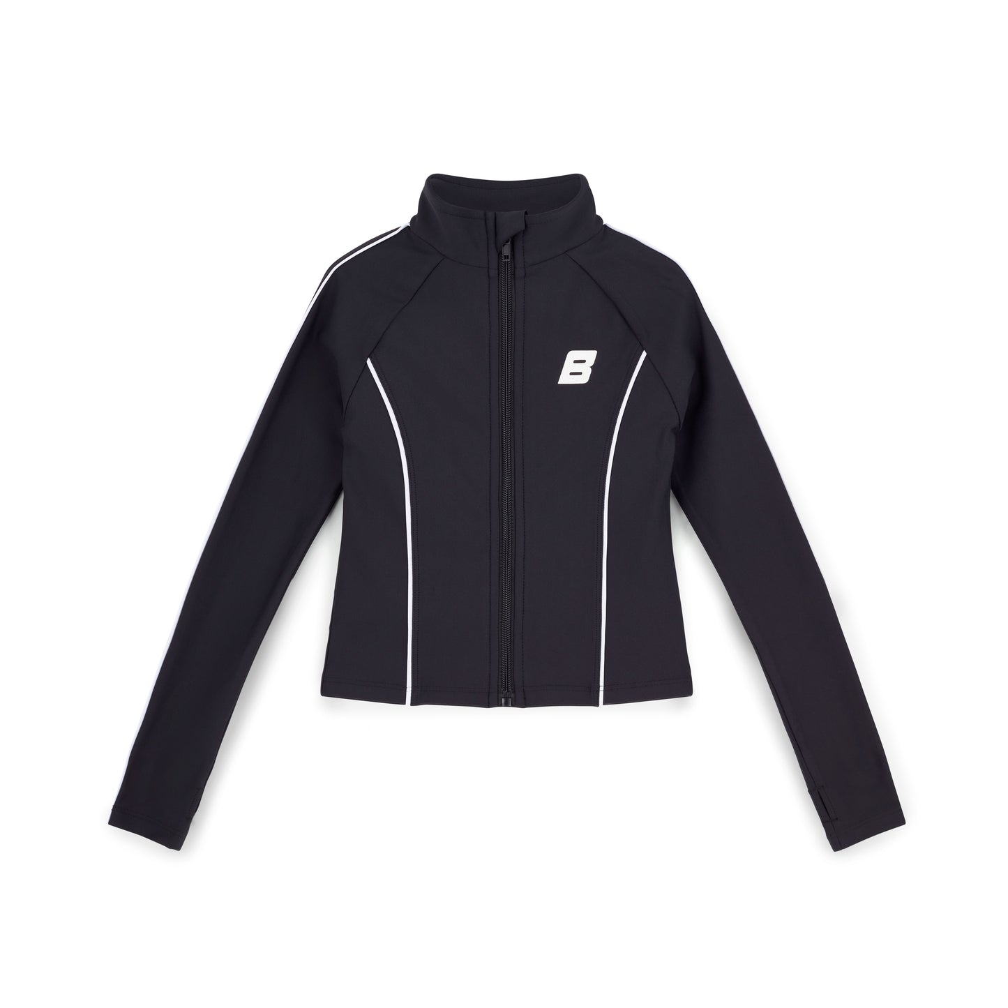 Bonini Revive Black Piping Sport Zipper