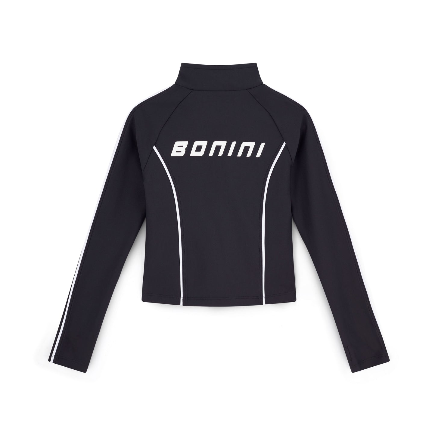 Bonini Revive Black Piping Sport Zipper