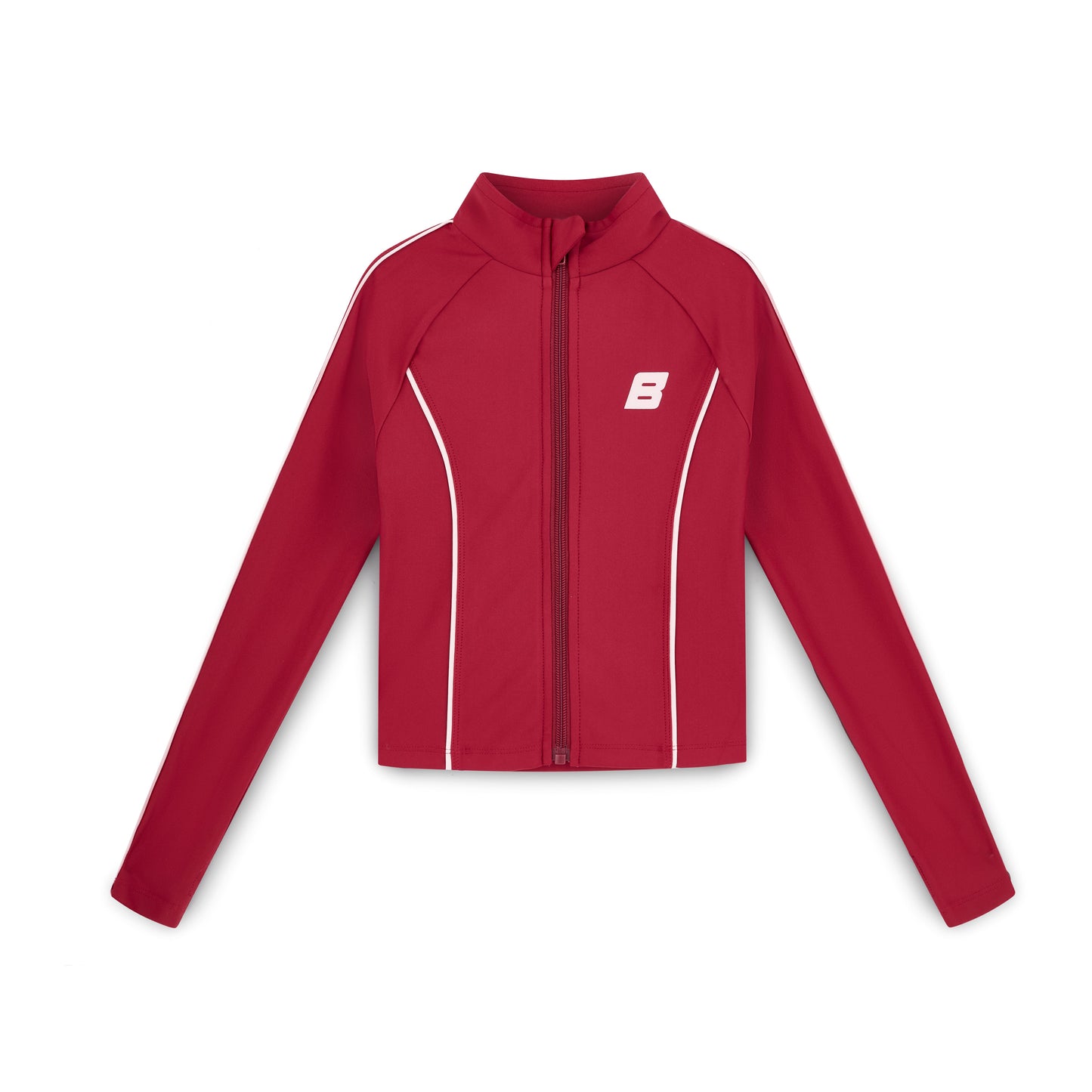 Bonini Revive Burgundy Piping Sport Zipper