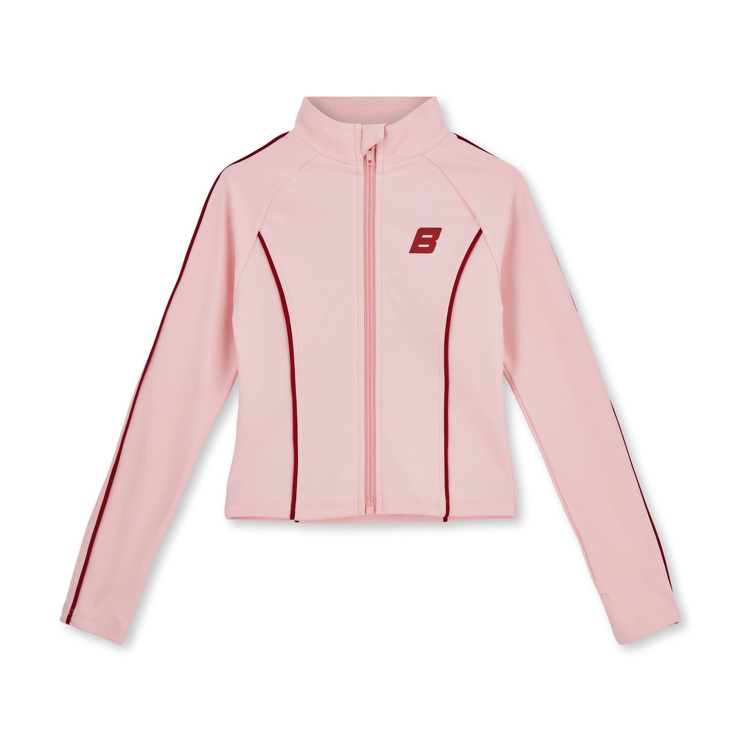 Bonini Revive Light Pink Piping Sport Zipper