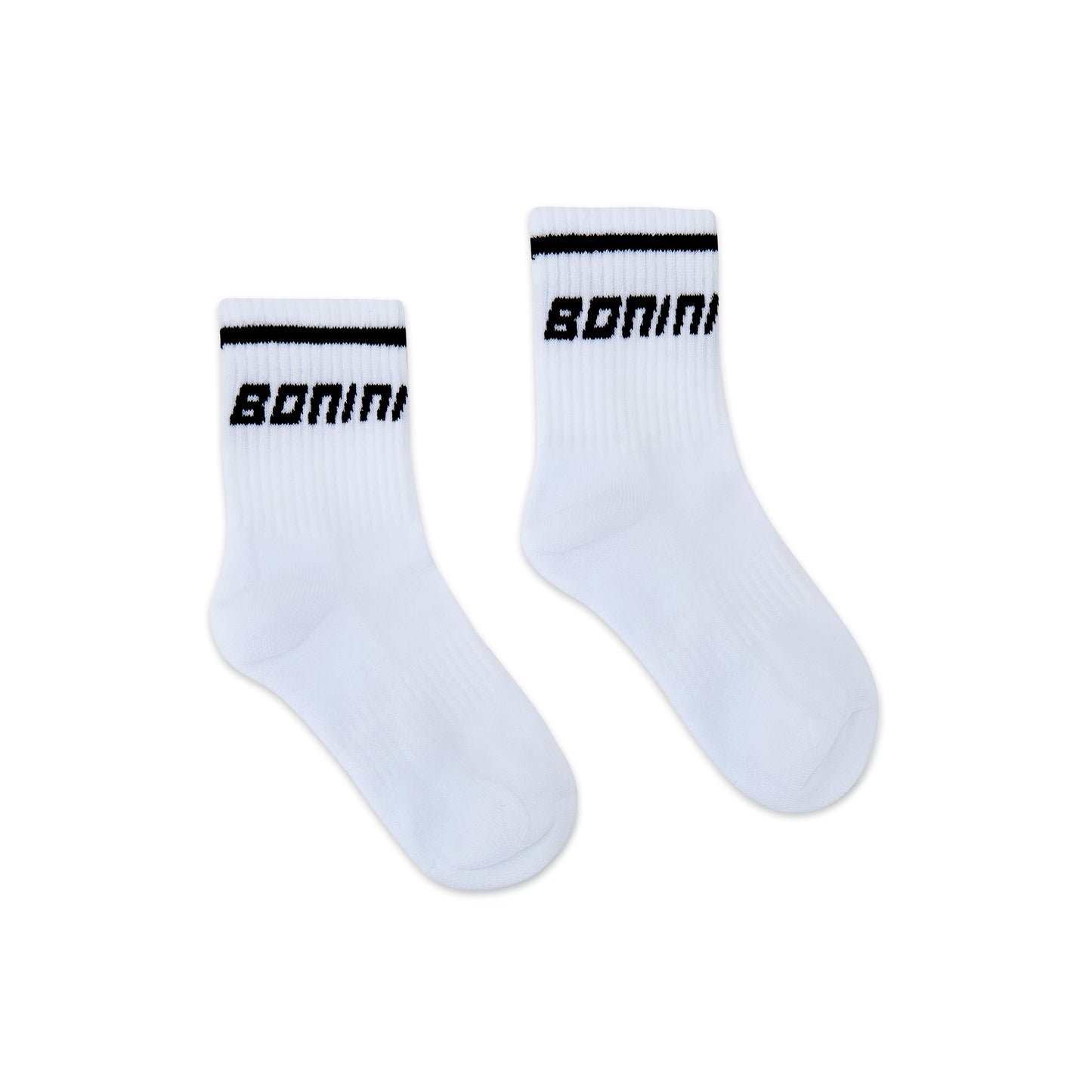 Bonini Revive White/Black Sport Socks