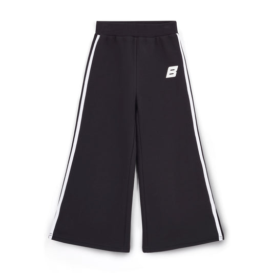 Bonini Revive Black Wide Leg Joggers