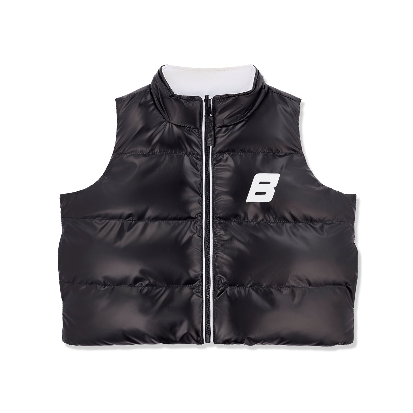 Bonini Revive Black Piping Reversible Gilet