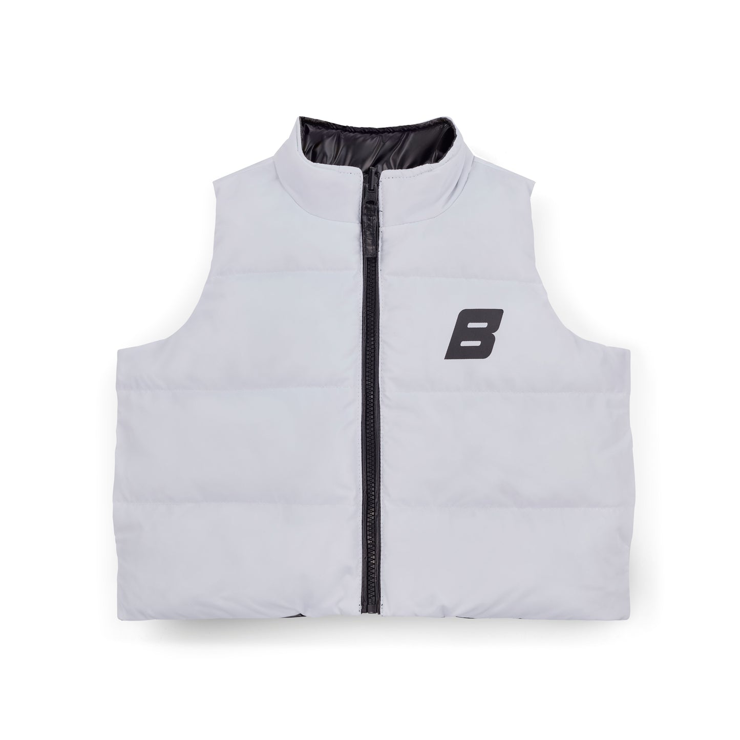 Bonini Revive Black Piping Reversible Gilet