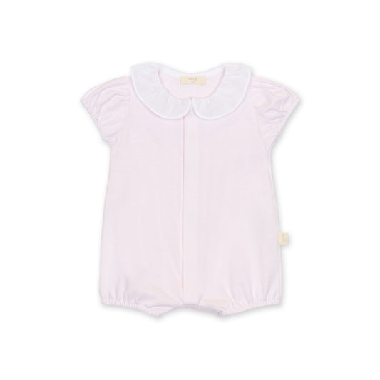 Baby Gi Pink Butterfly Cotton Romper