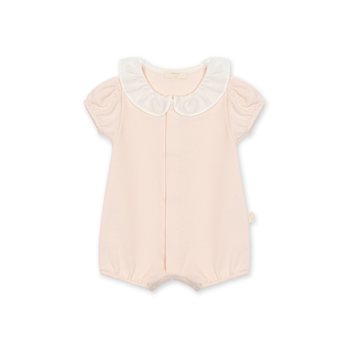 Baby Gi Peach Butterfly Cotton Romper