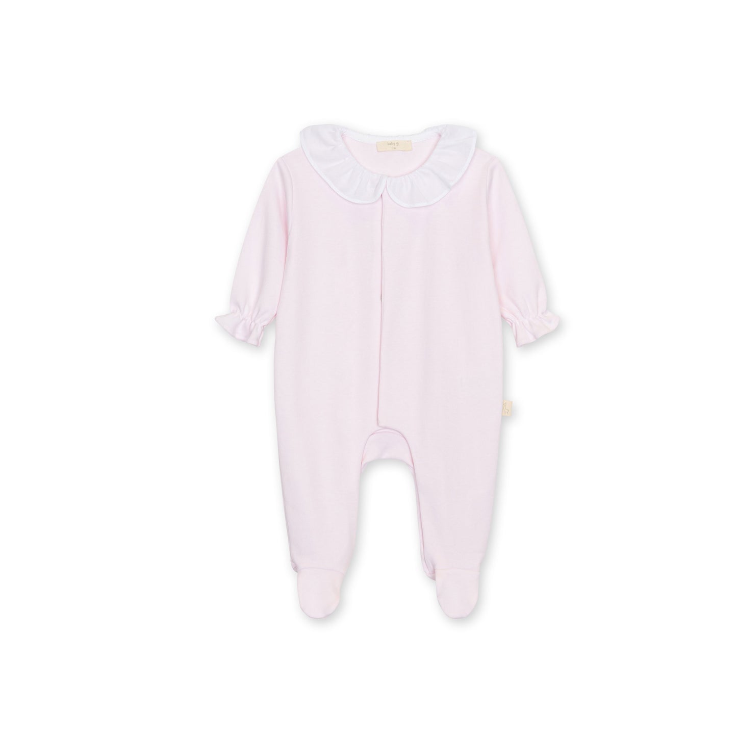 Baby Gi Pink Butterfly Cotton Baby Grow
