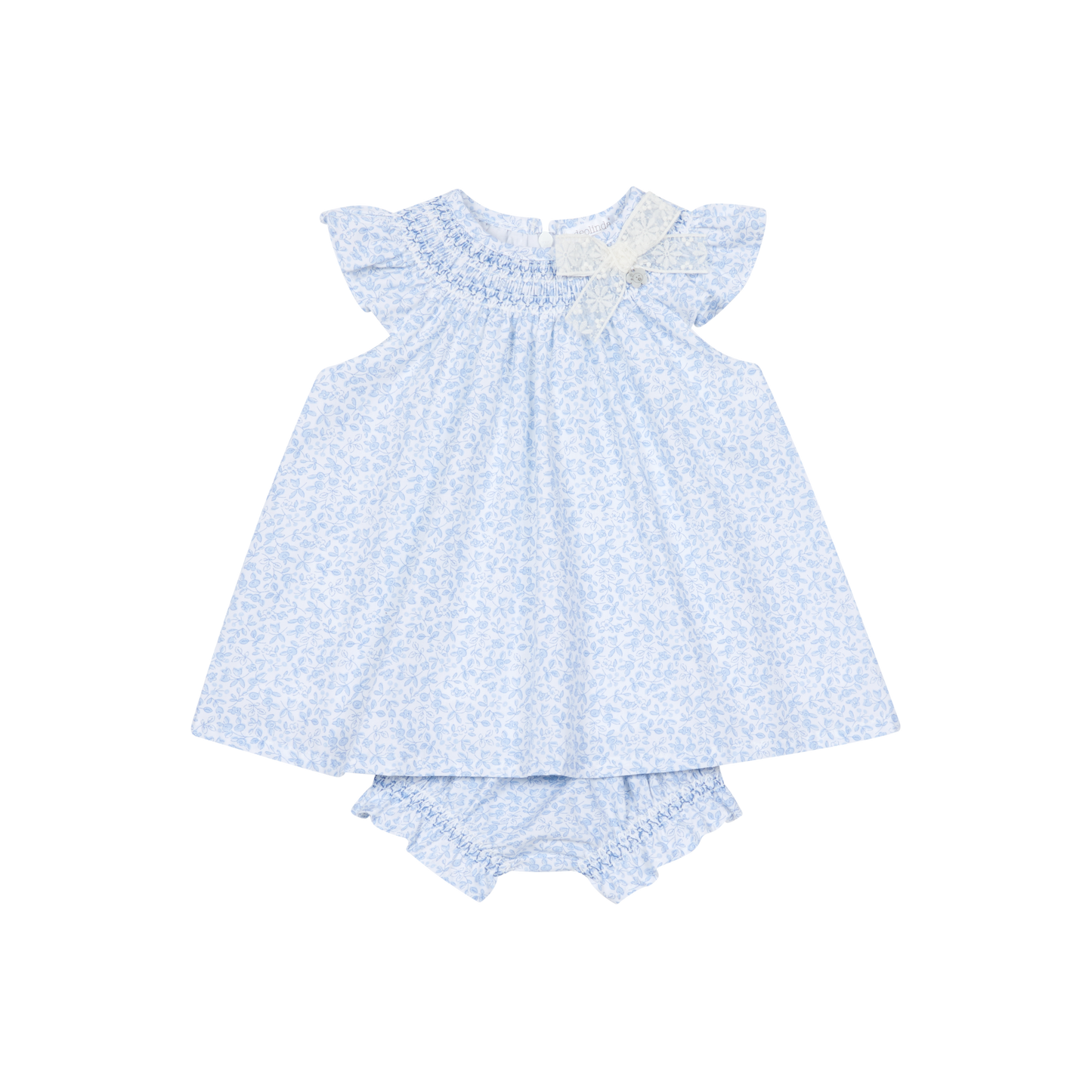 Deolinda Blue Floral 2pc Dress