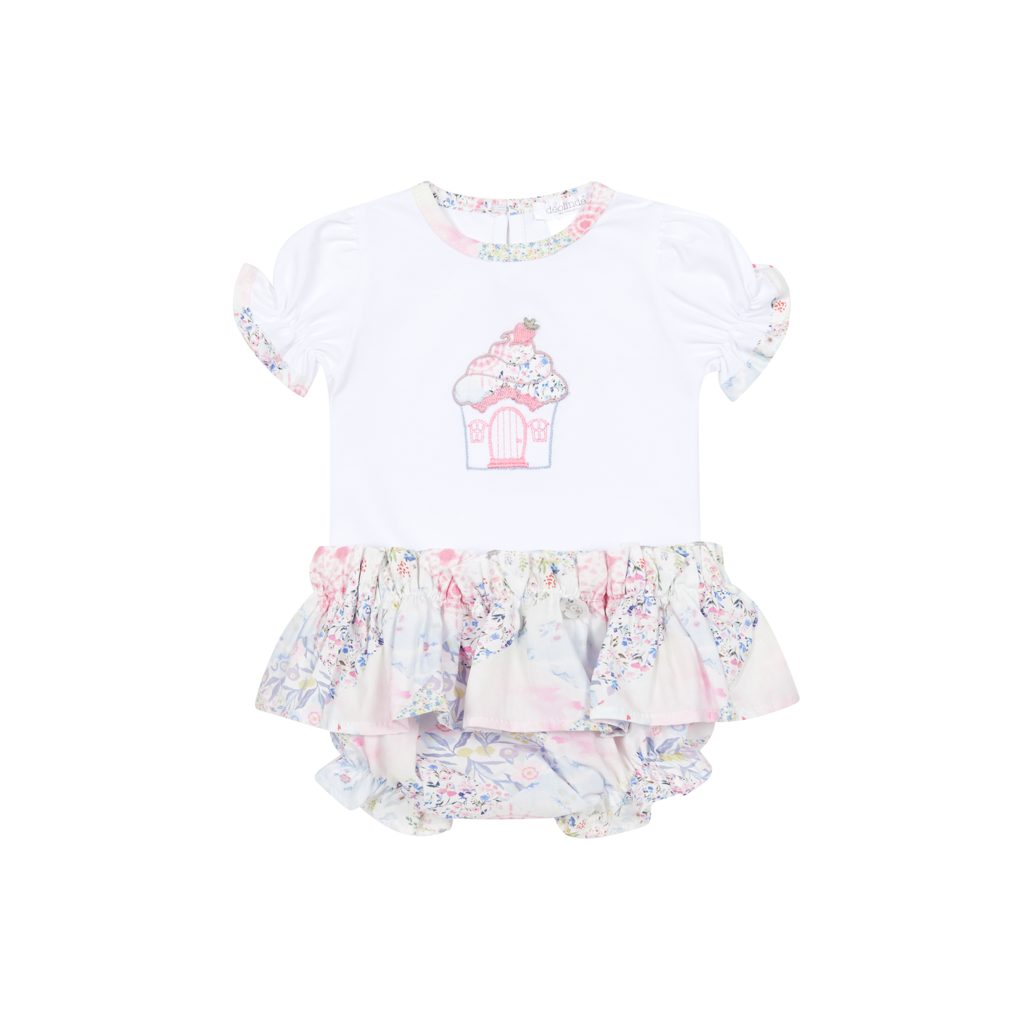 Deolinda Cupcake Ditsy Jam Pants Set
