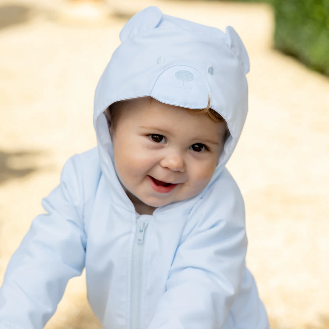 Emile et Rose Luke Blue Teddy Hooded Jacket