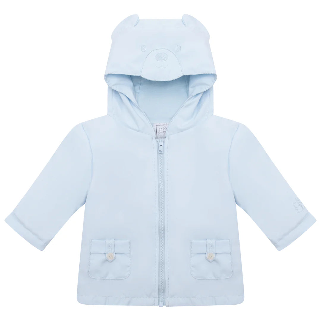 Emile et Rose Luke Blue Teddy Hooded Jacket