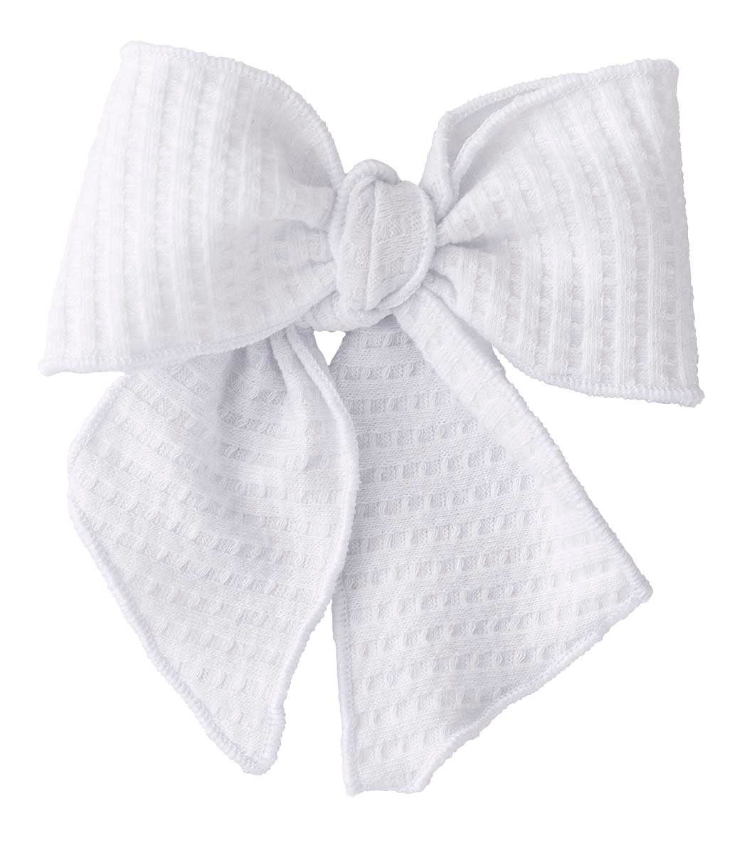 Calamaro White Hair Bow