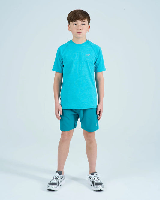 Frequency Rise Aqua Short Set