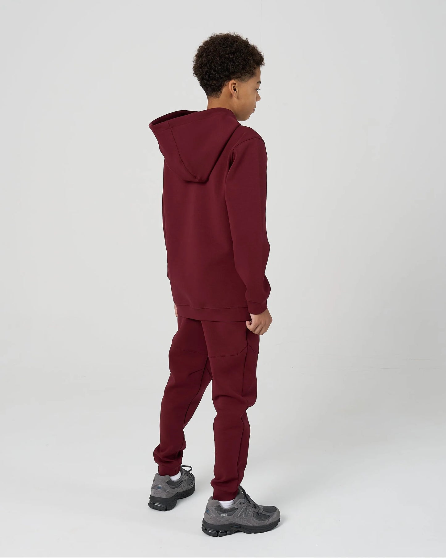 Frequency Tech Burgundy Tracksuit