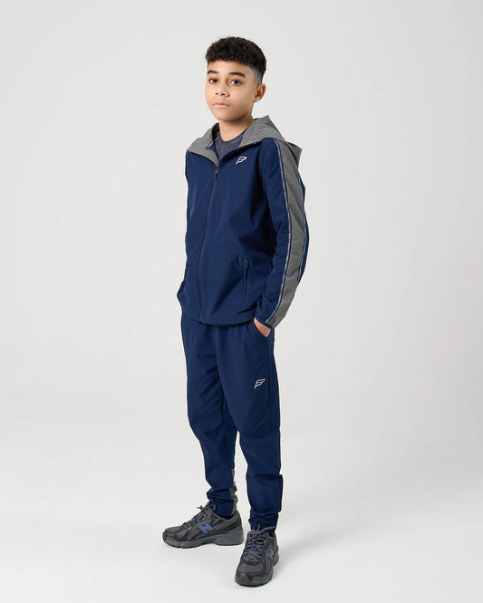 Frequency Navy/Grey Transform 3pc Tracksuit