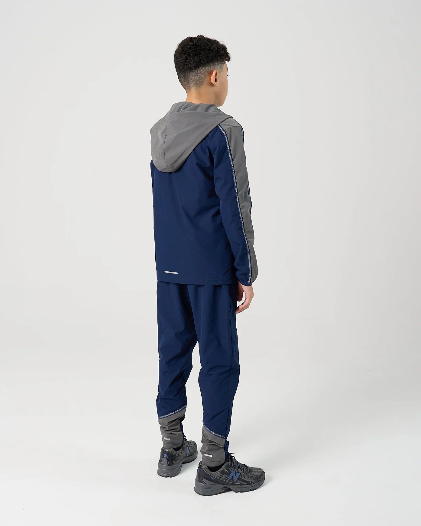 Frequency Navy/Grey Transform 3pc Tracksuit